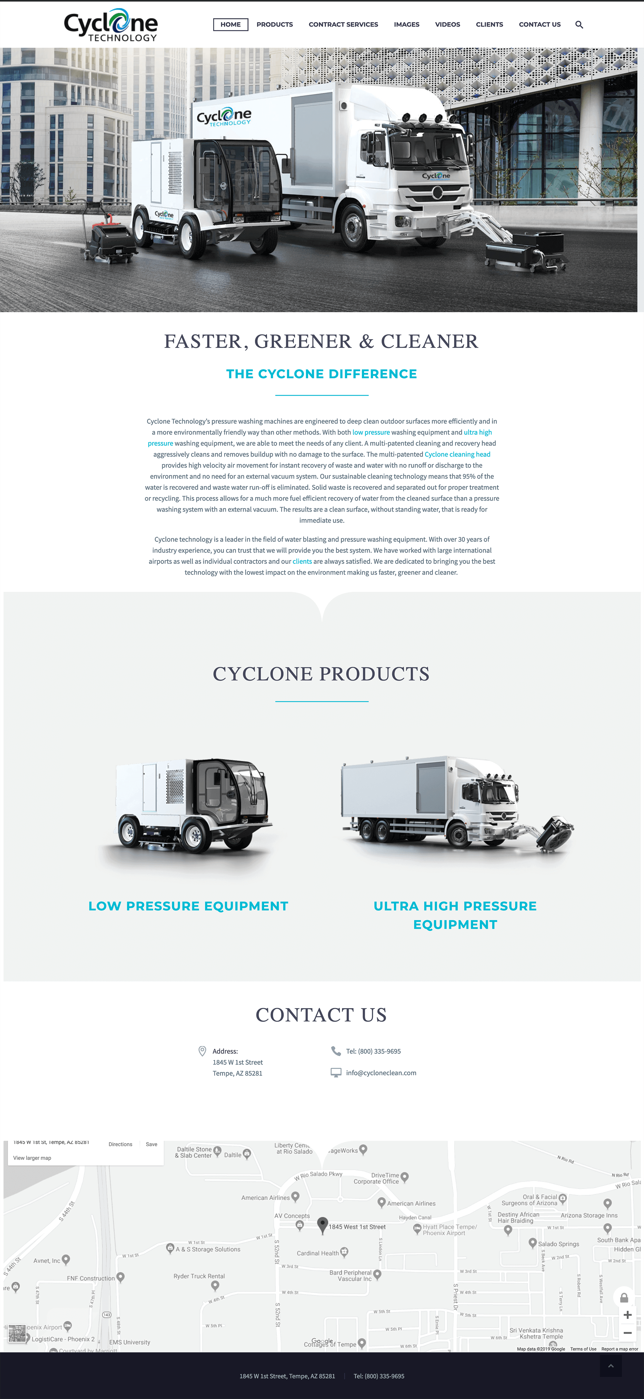 cyclone-clean-technology-website-design